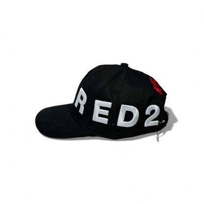 DSQUARED² Logo Baseball Cap 🧢🔥🖤 Luxury Streetwear Essential