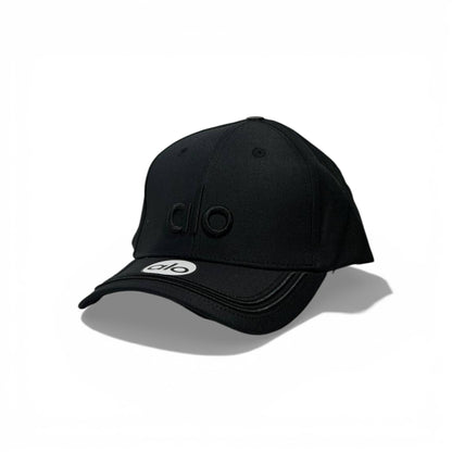 🖤✨ ALO BLACK EMBOSSED LOGO CAP ✨🖤