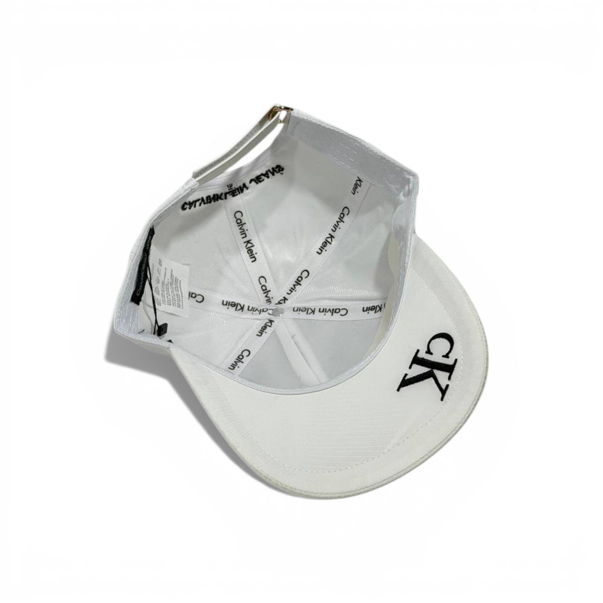 🤍🔥 CALVIN KLEIN WHITE BASEBALL CAP 🔥🤍