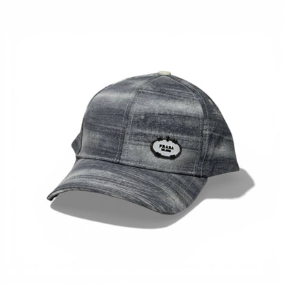 🔥👑 PRADA MILANO LOGO BASEBALL CAP 👑🔥
