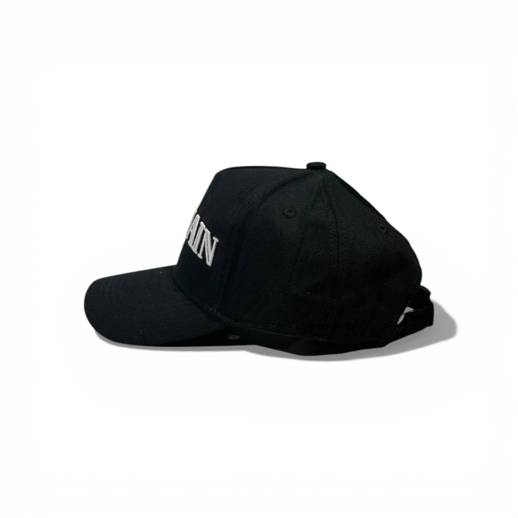 🖤🧢 BALMAIN PARIS EMBROIDERED BASEBALL CAP 🧢🖤