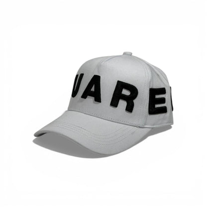 🧢✨ DSQUARED2 Logo Baseball Cap – White ✨🧢