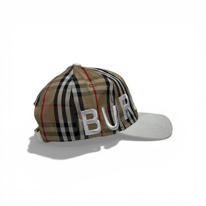 🧢 Burberry Classic Check Baseball Cap – Iconic Beige Pattern 🤍🤎