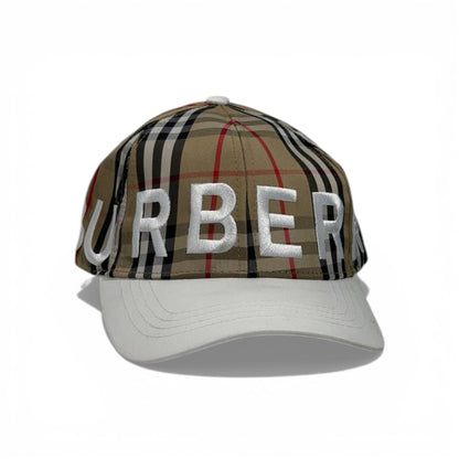🧢 Burberry Classic Check Baseball Cap – Iconic Beige Pattern 🤍🤎