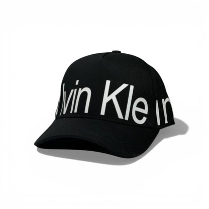 🧢 Calvin Klein Logo Baseball Cap – Black Minimal Designer Style ⚫✨