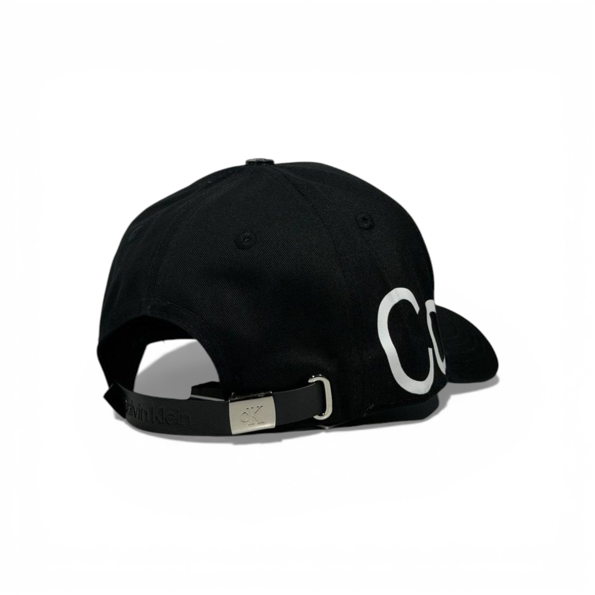 🧢 Calvin Klein Logo Baseball Cap – Black Minimal Designer Style ⚫✨
