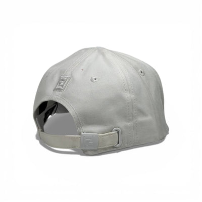 🧢✨ Fendi Roma Logo Baseball Cap – White Luxury Edition 🤍