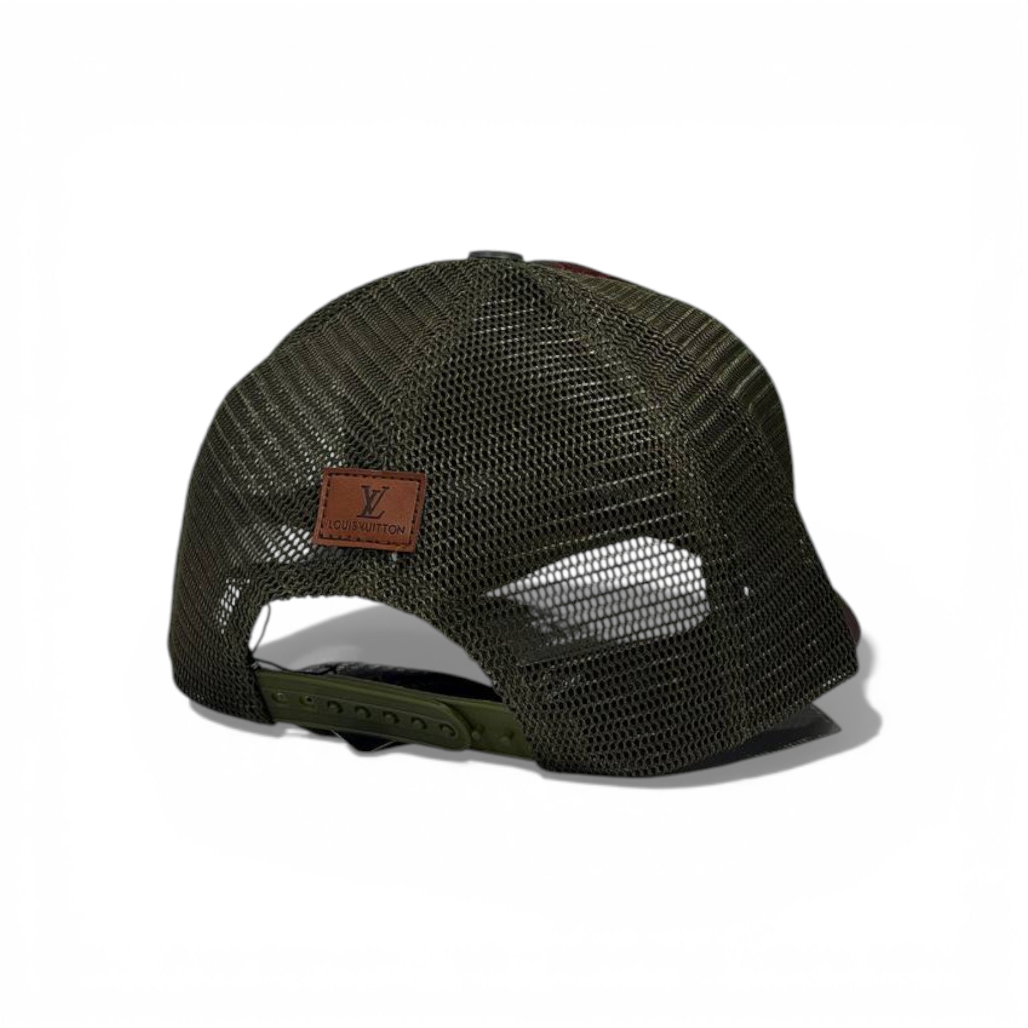 🔥 Louis Vuitton Multicolor Monogram Mesh Trucker Cap 🧢✨