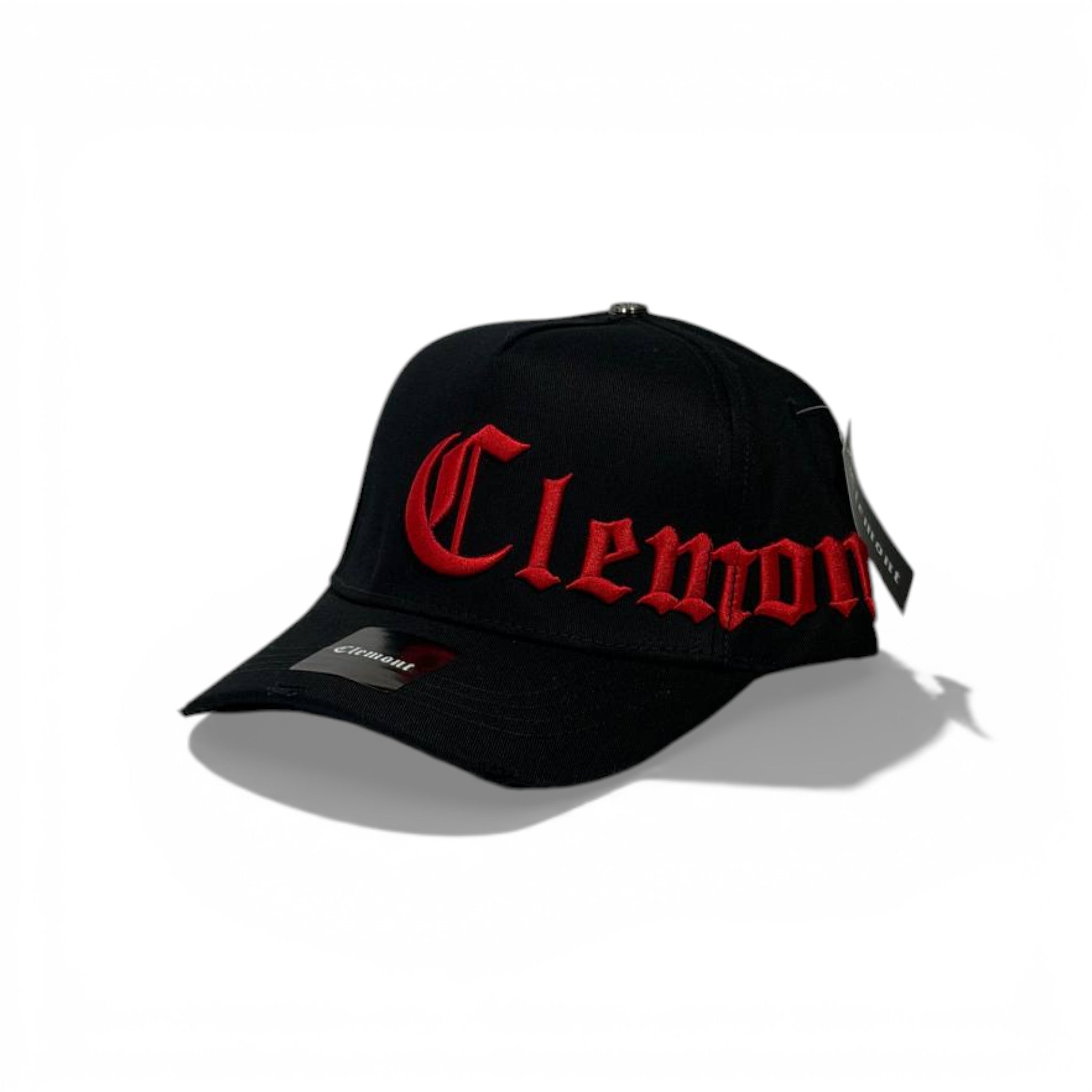 🖤 Clemont Gothic Embroidered Black Baseball Cap – Red Letter Streetwear Hat 🔥🧢