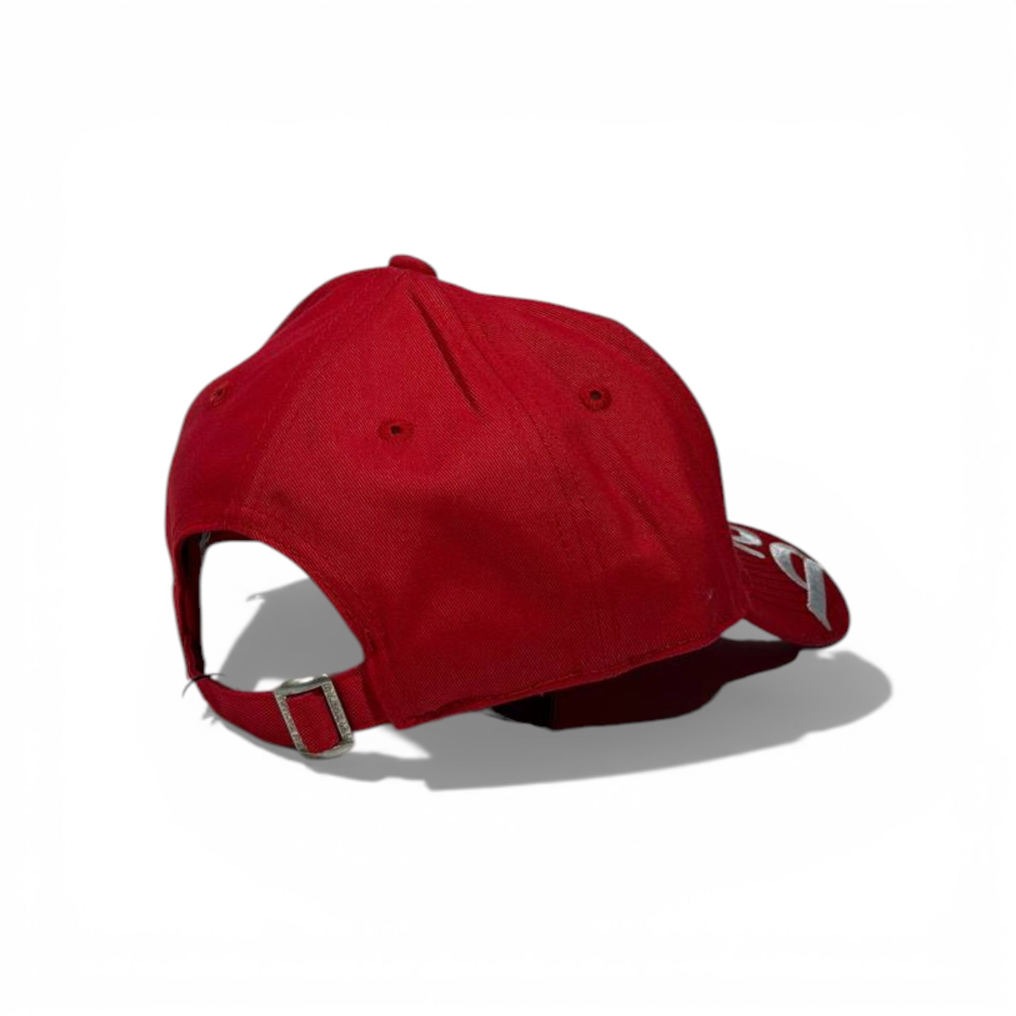 ❤️ Balenciaga Oversized Logo Red Baseball Cap – Luxury Statement Hat 🧢🔥