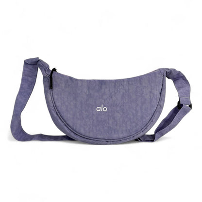 💜 Alo Lavender Crescent Shoulder Bag 💜