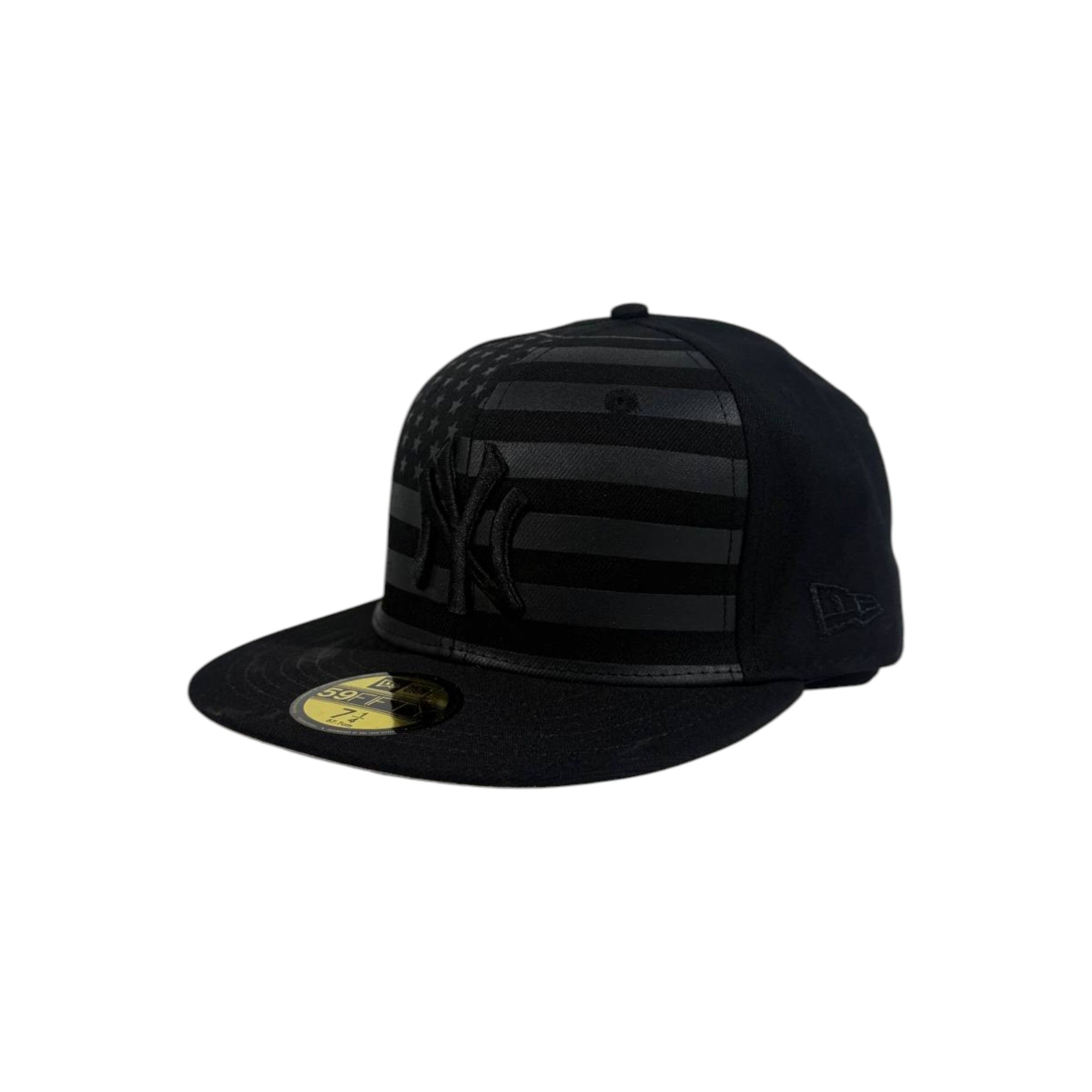 🧢 New Era NY Yankees Blacked-Out Snapback – Stealth Flag Edition