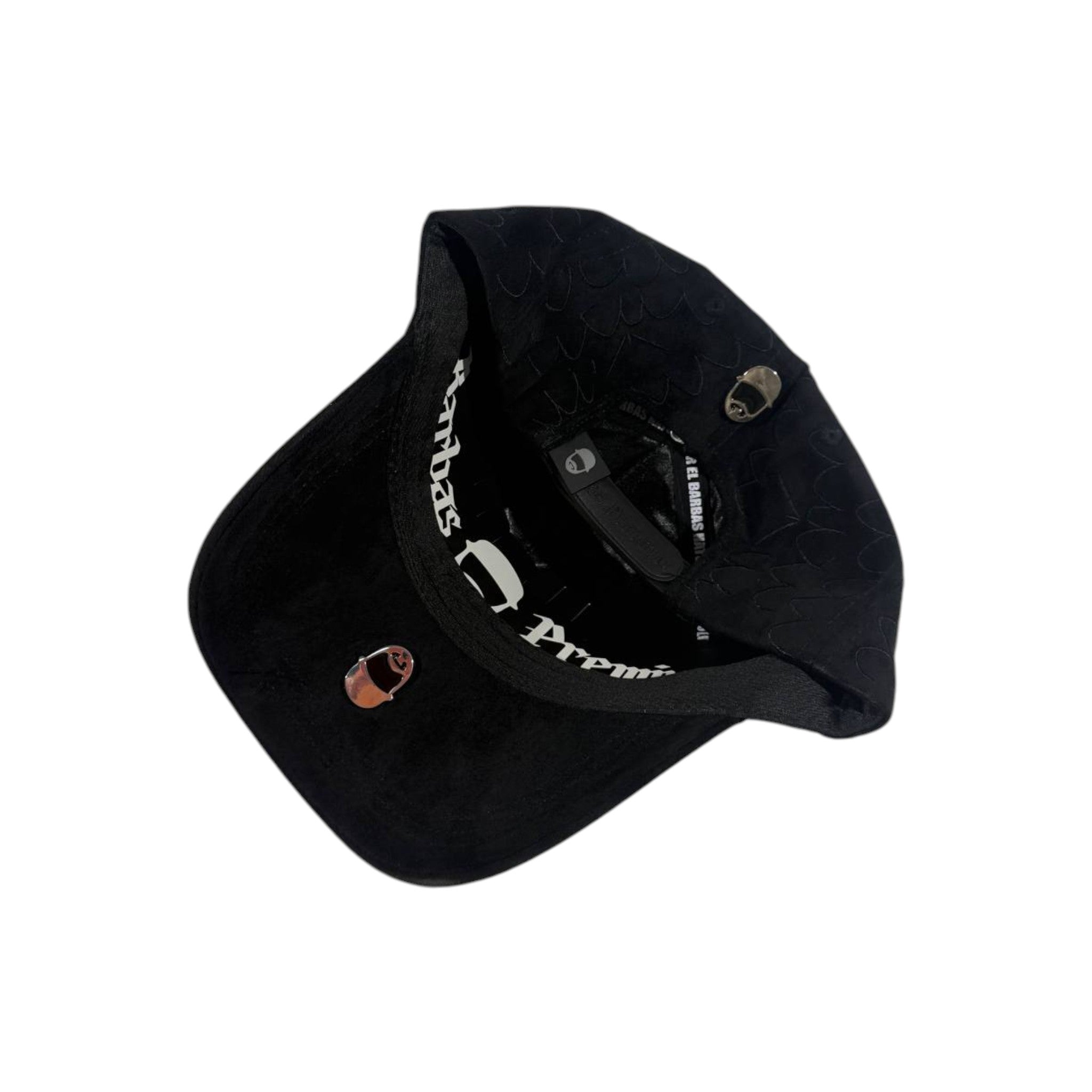 🧢 El Buho X Barbas Crystal Owl Cap – Black Luxury Street Edition