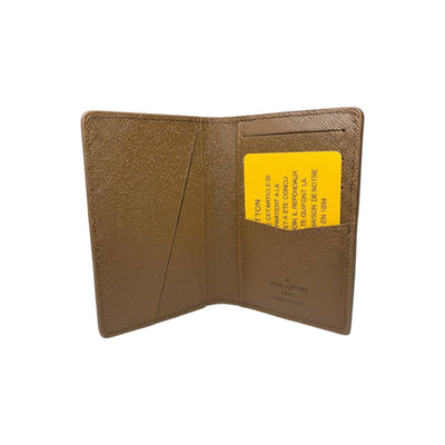 👛 Louis Vuitton Multicolor Striped Logo Card Holder – Artistic Gradient Edition