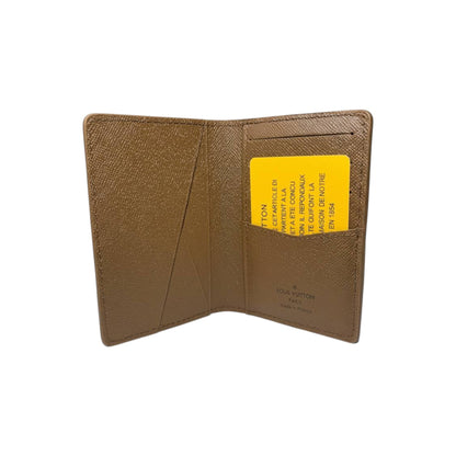 👛 Louis Vuitton Multicolor Striped Logo Card Holder – Artistic Gradient Edition