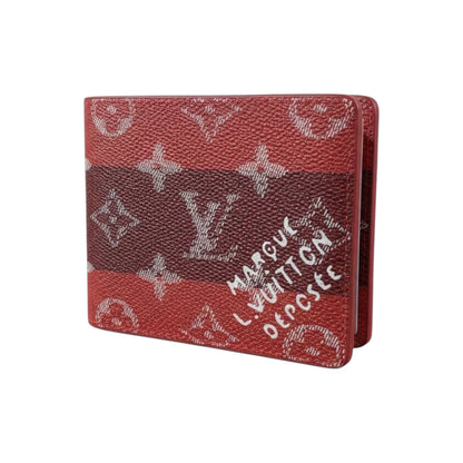 👛 Louis Vuitton “Margot L. Vuitton Otepsée” Card Holder – Red Monogram Art Edition