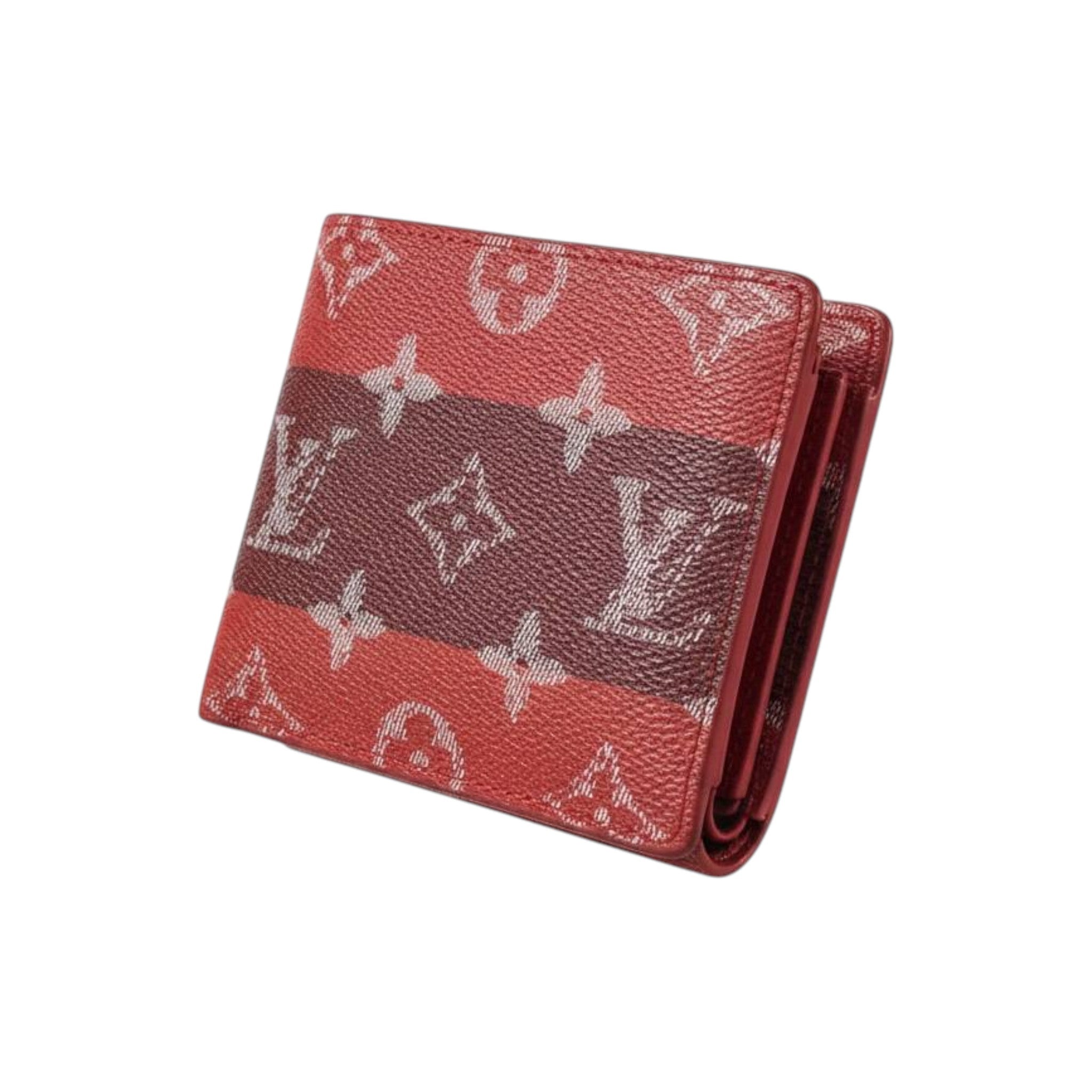 👛 Louis Vuitton “Margot L. Vuitton Otepsée” Card Holder – Red Monogram Art Edition