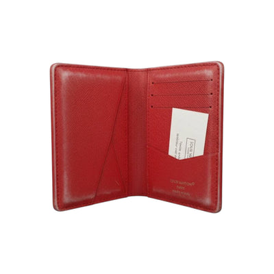 👛 Louis Vuitton “Margot L. Vuitton Otepsée” Fold Card Holder – Red Monogram Art Edition