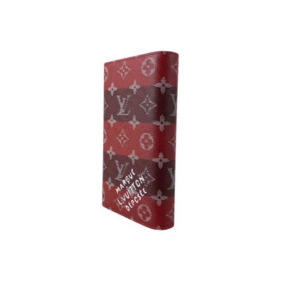 👛 Louis Vuitton “Margot L. Vuitton Otepsée” Long Card Holder – Red Monogram Art Edition