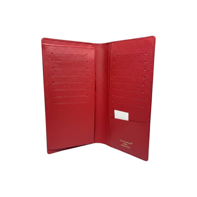 👛 Louis Vuitton “Margot L. Vuitton Otepsée” Long Card Holder – Red Monogram Art Edition