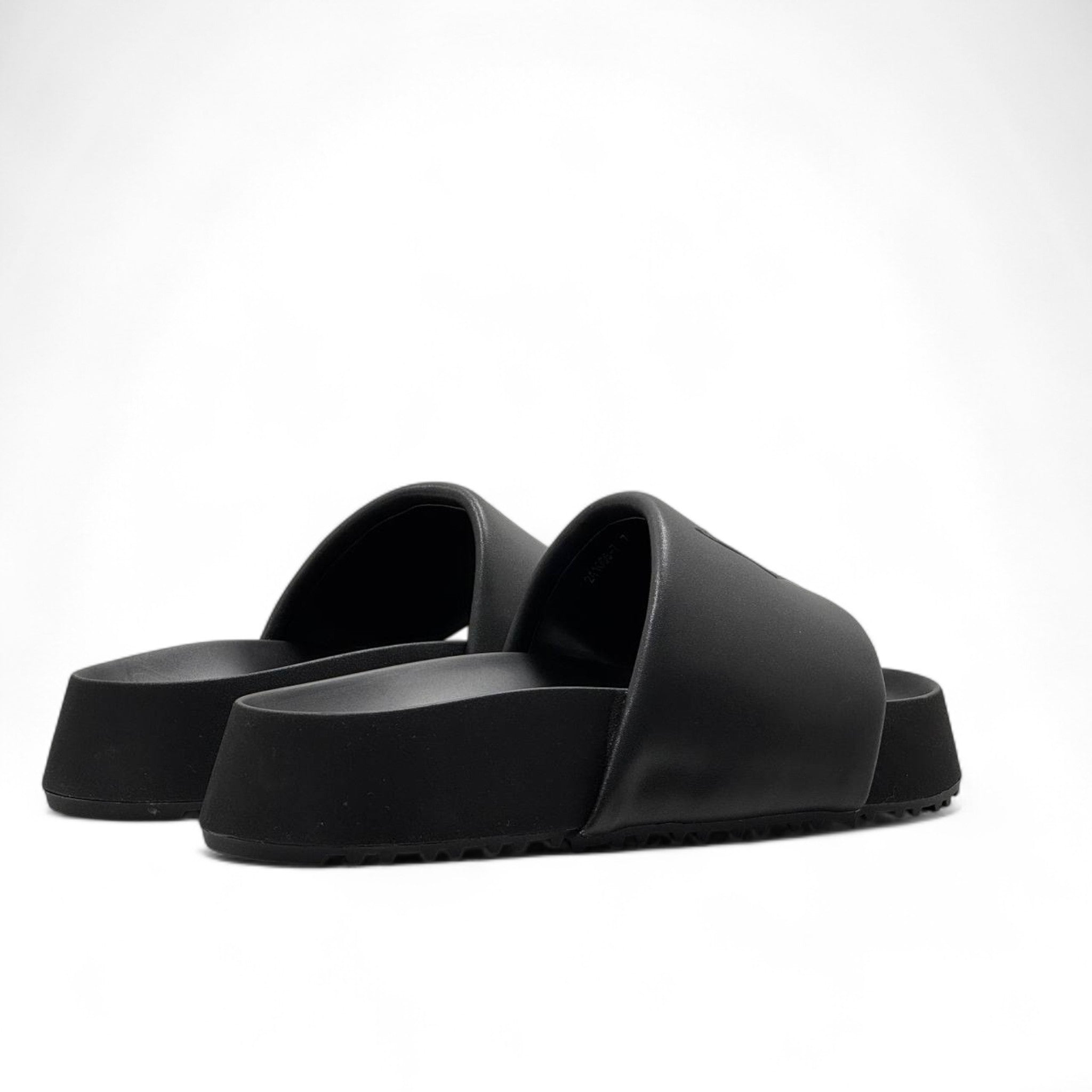 NAKED WOLFE Matte Black Logo Slides 🐺 | Bold & Minimal Luxury