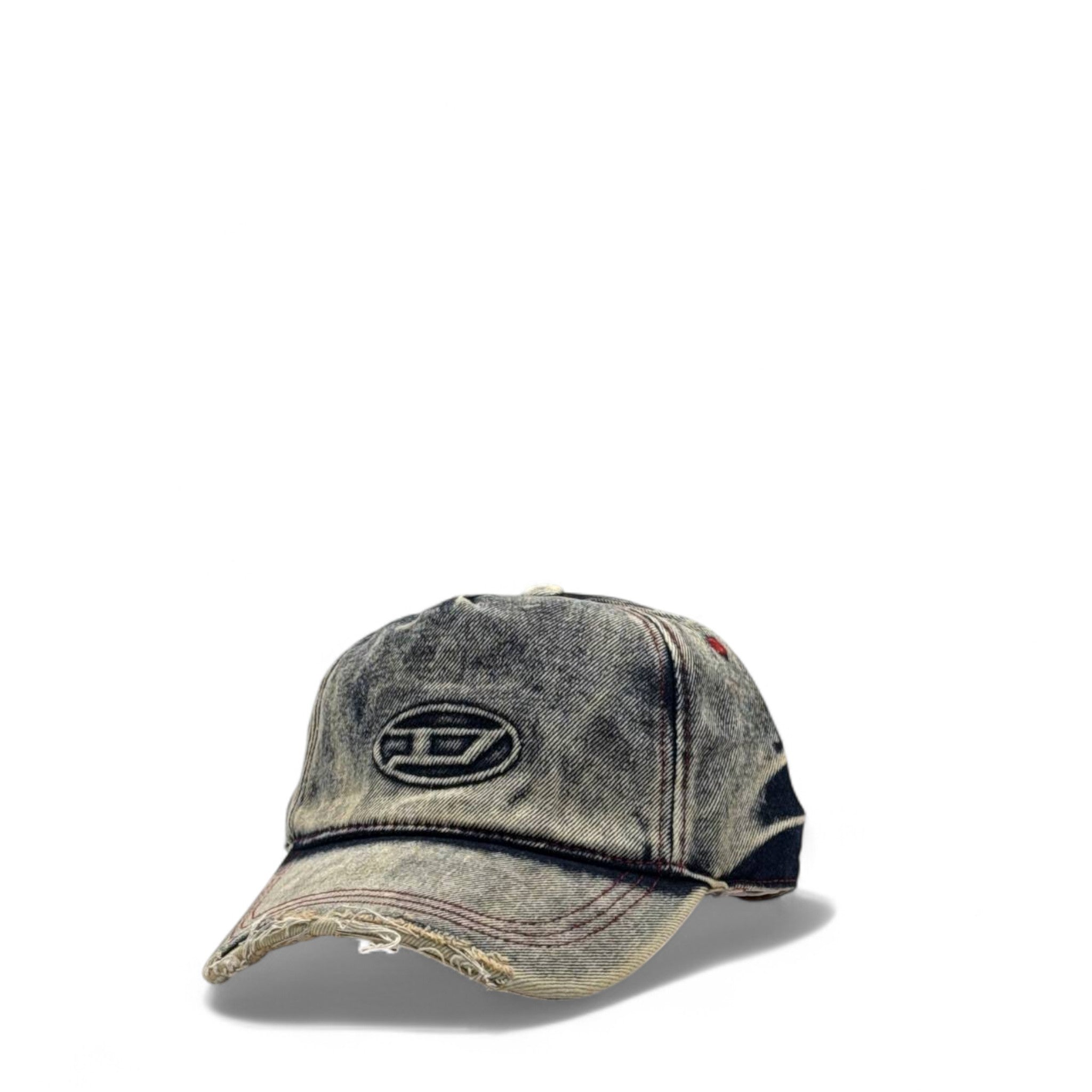 帽子 Diesel Vintage Crash Denim Cap Vintage Diesel Faded Distressed Denim Cap - Etsy