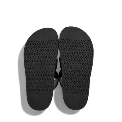 HERMÈS Olive & Black Cross-Strap Sandals 🧵 | Effortless French Utility Chic