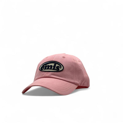 emis’ Pink Embroidered Cap – Soft Meets Bold K-Streetwear