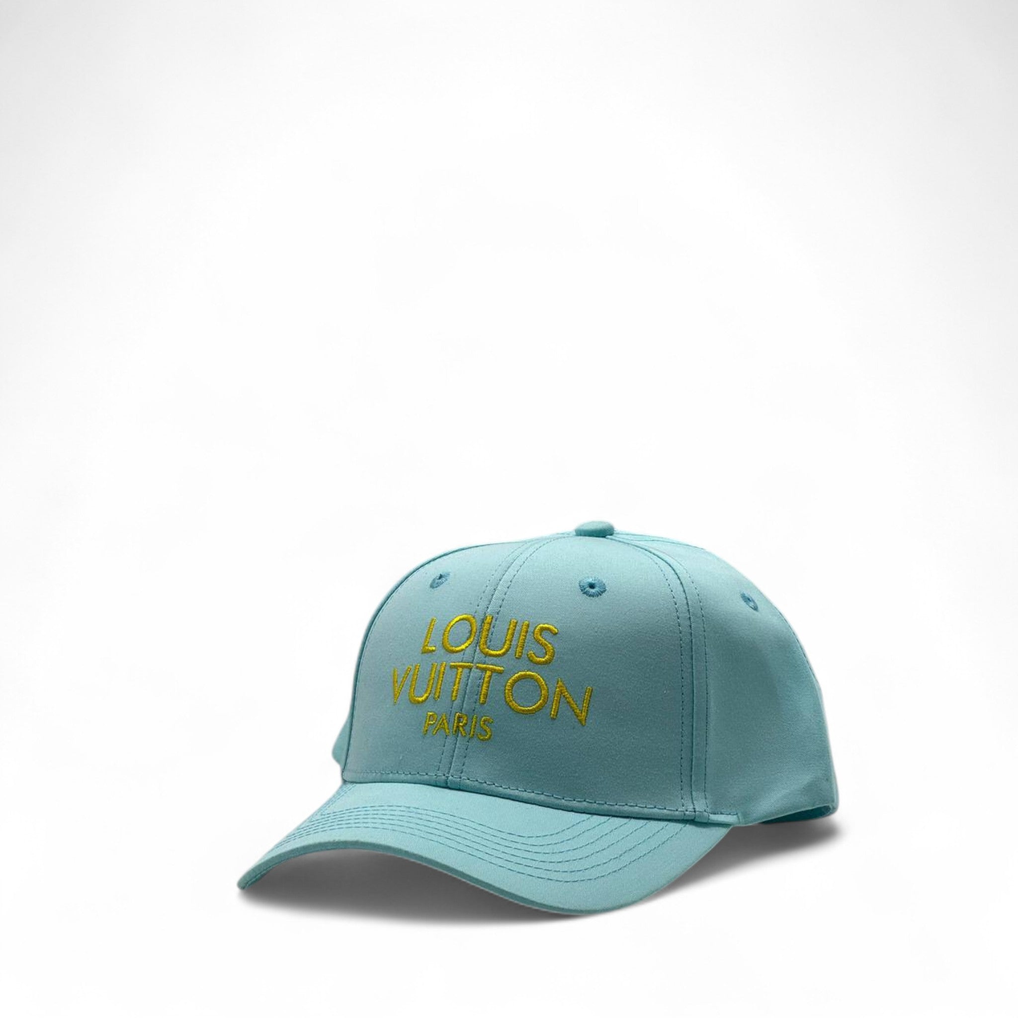 Louis Vuitton Paris Sky Blue Cap – Summer Icon ☁️💛