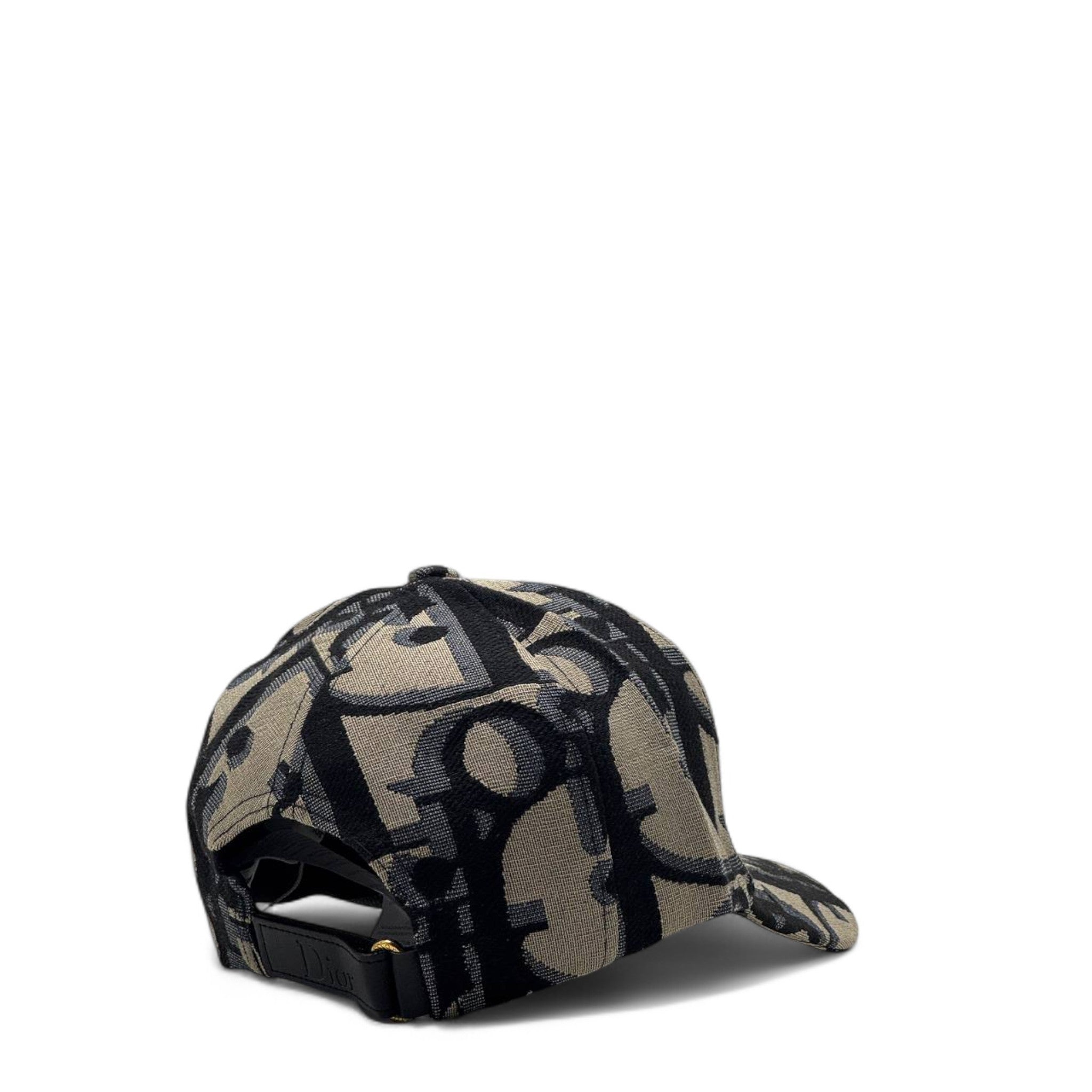 Dior Oblique Monogram Cap 🖤 – Luxury Logo Baseball Hat