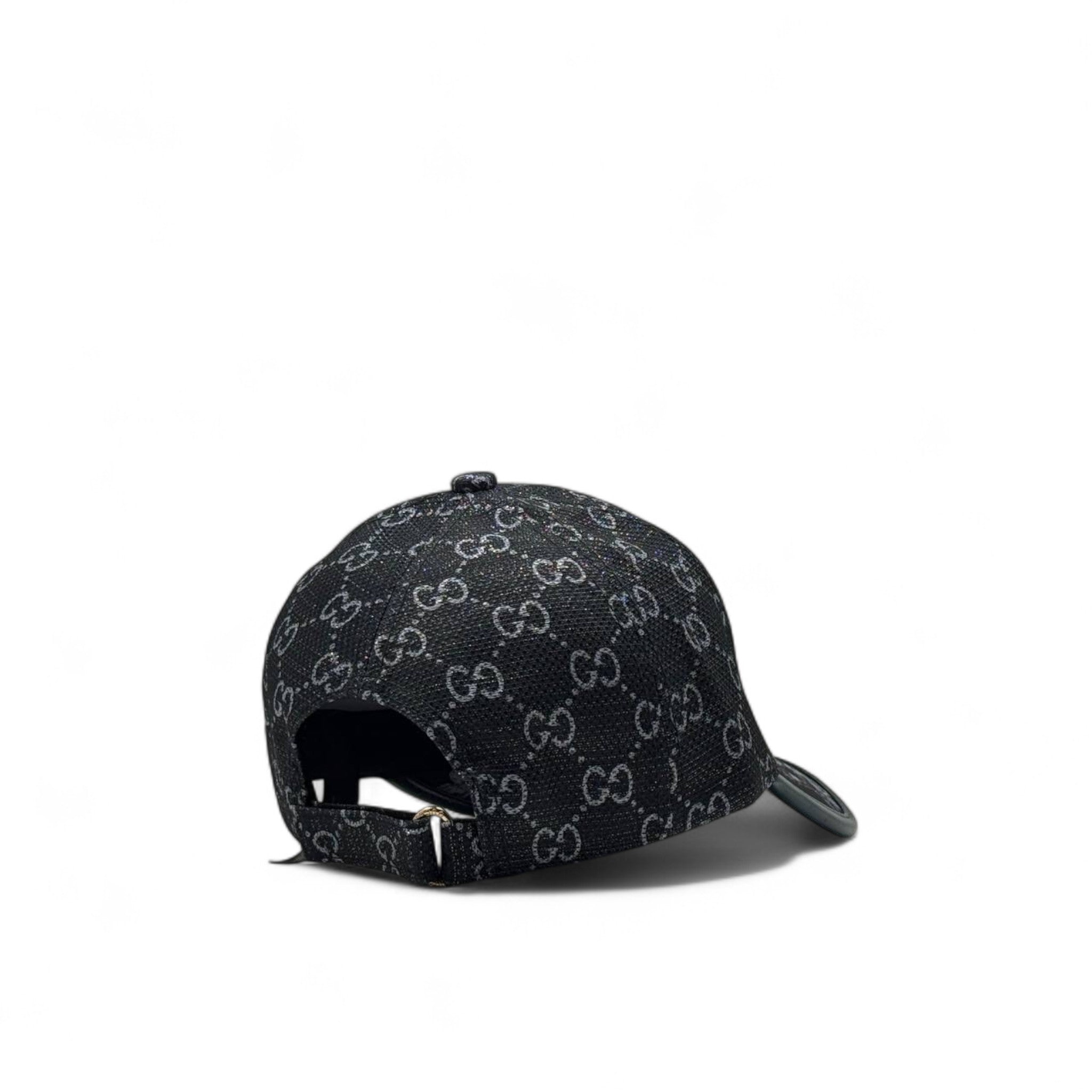 Gucci GG Monogram Cap with Floral Visor 🌿🖤 – Limited Edition Street Luxe