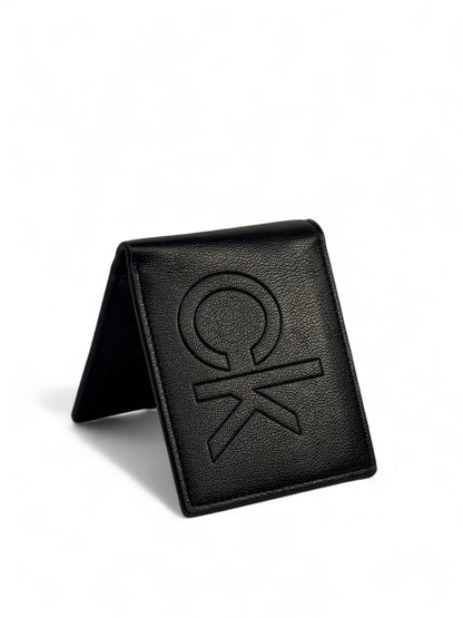 Calvin Klein-Inspired Black Embossed Wallet – The Essence of Minimal Luxury 🖤✨