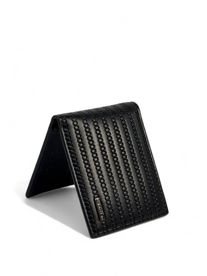 Calvin Klein-Inspired Textured Black Wallet – Modern Edge, Timeless Class 🖤✨