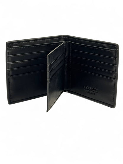 Coach-Inspired Black Embossed Wallet – Classic New York Elegance in Your Pocket 🖤✨