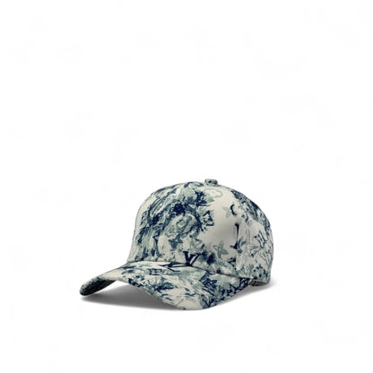 Louis Vuitton Floral Monogram Cap – Blue & White Limited Edition 🌸🔵🤍