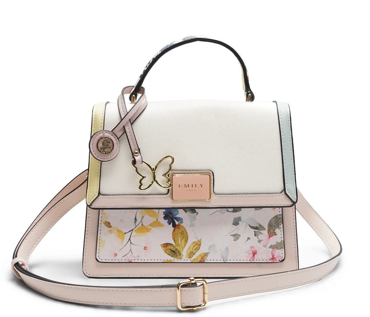Emily Loran Pastel Floral Crossbody Bag 👜🌸✨