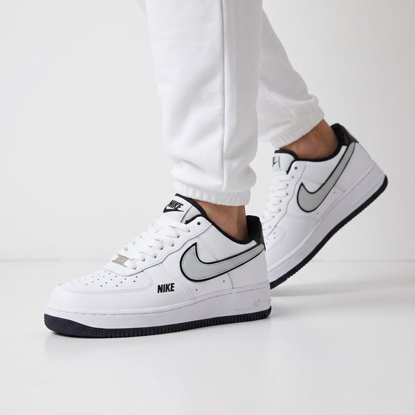 Nike Air Force 1 Low – White/Grey Classic 👟⚪️