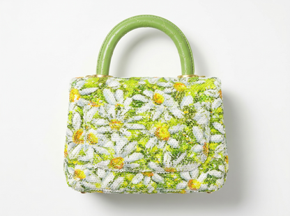 🌼 Chanel Daisy Bloom Mini Top Handle Bag 🌼