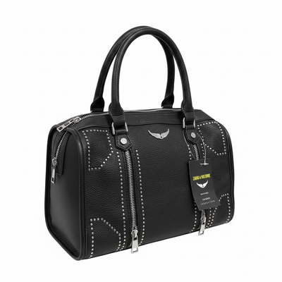 ZADIG & VOLTAIRE Voltaire Studded Bag 🖤⚡ | Bold Iconic Edge