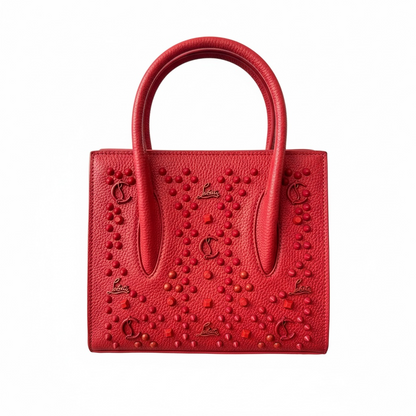 Christian Louboutin Red Top Handle Bag ❤️✨ | Statement Luxury Icon