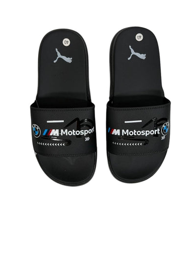 PUMA BMW M Motorsport Slides – Black Edition 🖤🏁
