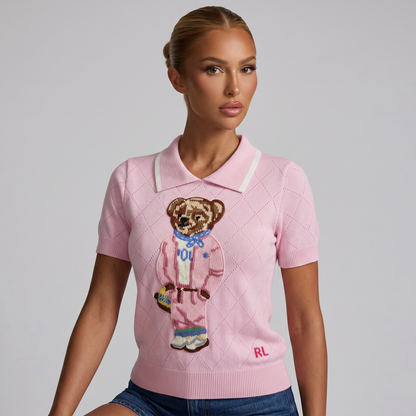 Polo Ralph Lauren Polo Bear Knit Polo 💗🧸