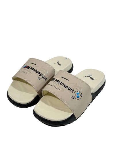 PUMA BMW M Motorsport Slide Sandals – Cream Edition 🤍🏁