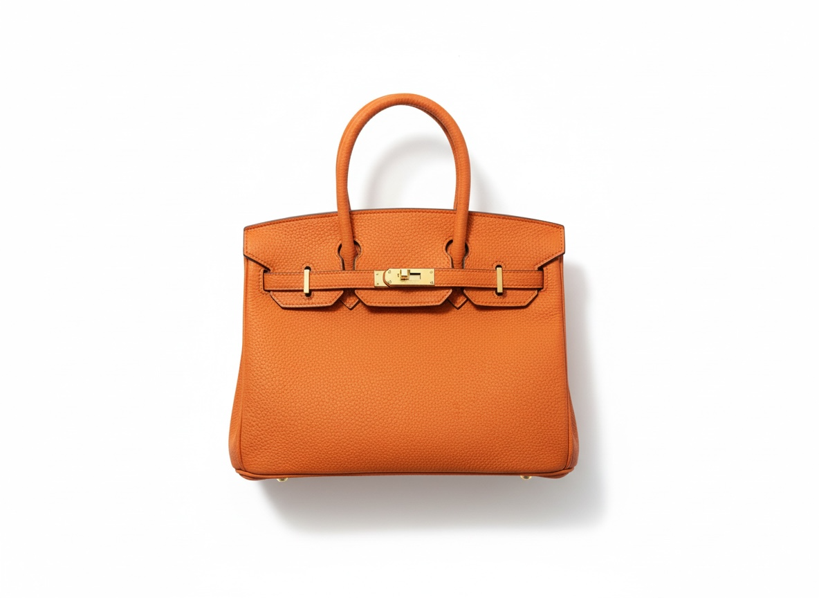 Hermès Birkin Orange Bag with Charms 🧡✨ | Iconic Playful Luxury