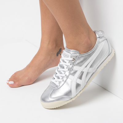 Onitsuka Tiger Mexico 66 – Silver/Cream ✨👟