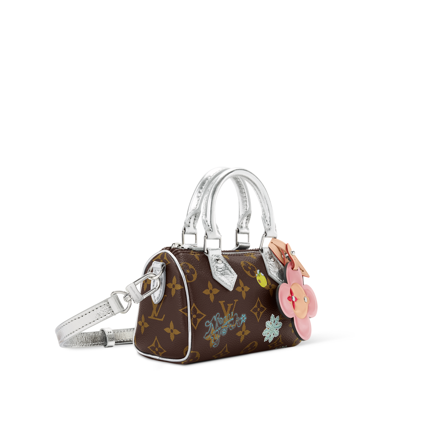 ✨ Louis Vuitton Nano Speedy Monogram Charm Edition 👜💖