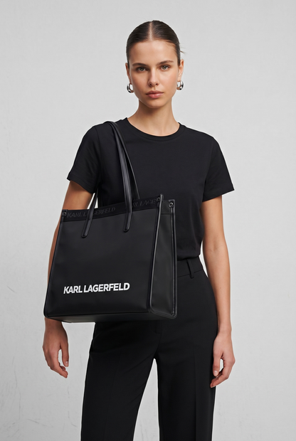 KARL LAGERFELD Large Shopper Tote 🖤 | Everyday Essential