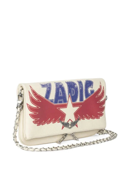 Zadig & Voltaire Wings Chain Bag – Cream Statement Edition 🤍✨