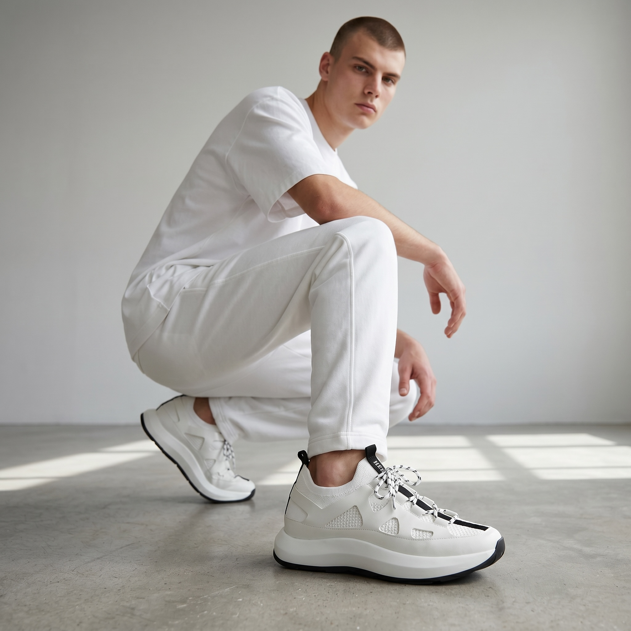 🤍 Hermès Aero Knit Luxury Sneakers 👟✨