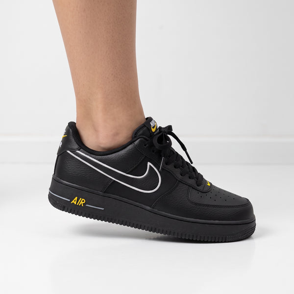 Nike Air Force 1 – Black Yellow ⚡👟
